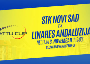 POZIV: STK Novi Sad – Linares Andaluzija [Kup Evrope]