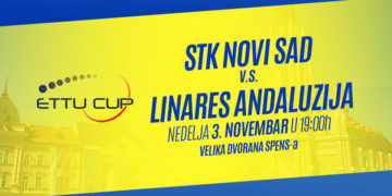 POZIV: STK Novi Sad – Linares Andaluzija [Kup Evrope]