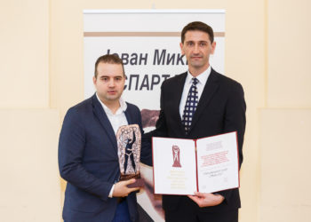 STK Novi Sad dobitnik Spartakove nagrade