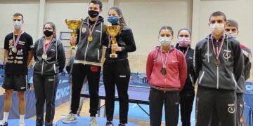 Rajić mlađekadetski vicešampion Srbije, titula u dublu