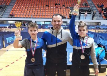 Novi Sad juniorski šampion u parovima, viceprvak kod ml.kadeta